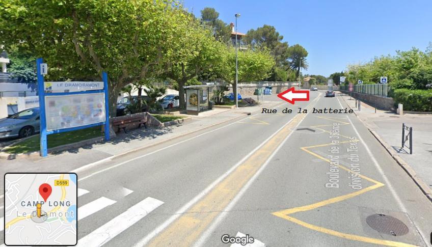 Joli studio A front de mer Saint-Raphael (Var) Exterior foto