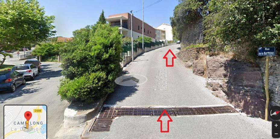 Joli studio A front de mer Saint-Raphael (Var) Exterior foto
